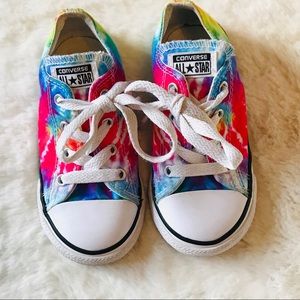 Kids tie dye converse size 9 (little kids)